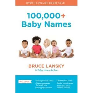 100,000+ Baby Names: The Most Helpful, Complete, and Up-To-Date Name Book -- Bru